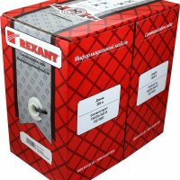 Кабель FTP 2PR 24AWG, CAT5e наружный (OUTDOOR) (бухта 305 м) REXANT