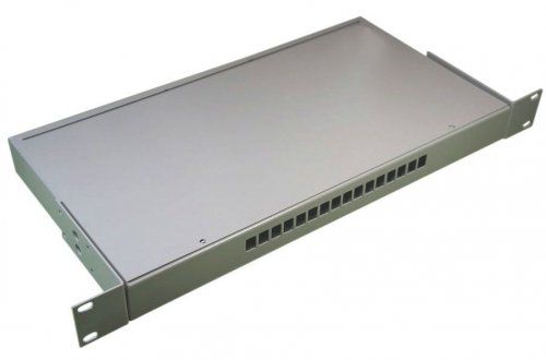 Кросс оптический стоечный КС-16-SC/LC-d-1U (сплошная панель, Стандарт)