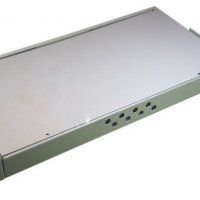 Кросс оптический стоечный КС-8-FC-1U (сплошная панель, Стандарт)