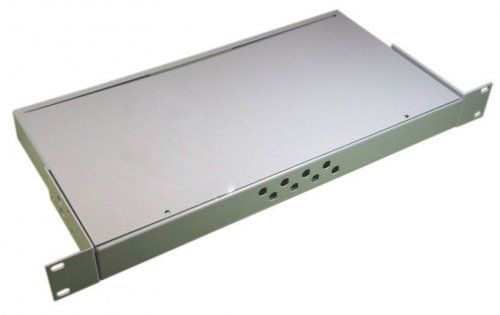 Кросс оптический стоечный КС-8-FC-1U (сплошная панель, Стандарт)