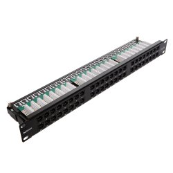 Патч-панель TWINKOM 19, 1U, U/UTP, 48 портов, 5e