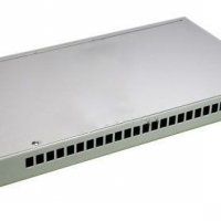 Кросс оптический стоечный КС-24-SC/LC-d-1U (сплошная панель, Стандарт)