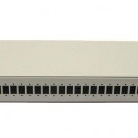 Кросс оптический стоечный КС-32-SC/LC-d-1U (сплошная панель, Премиум)