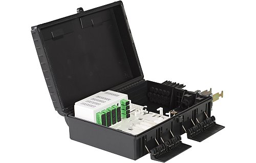 Муфта-кросс МКО-П3/С09-2/8SC-1PLC8-SC/APC-20SC-20SC/APC -4SC/APC ССД