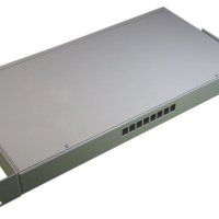 Кросс оптический стоечный КС-8-SC/LC-d-1U (сплошная панель, Стандарт)
